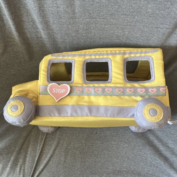 Bitty Baby Bunch Yellow Soft Cloth Bus American Girl Doll